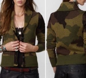 Ralph Lauren- Denim & Supply Camo Sweater